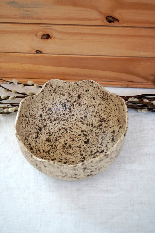 Scalloped bowl