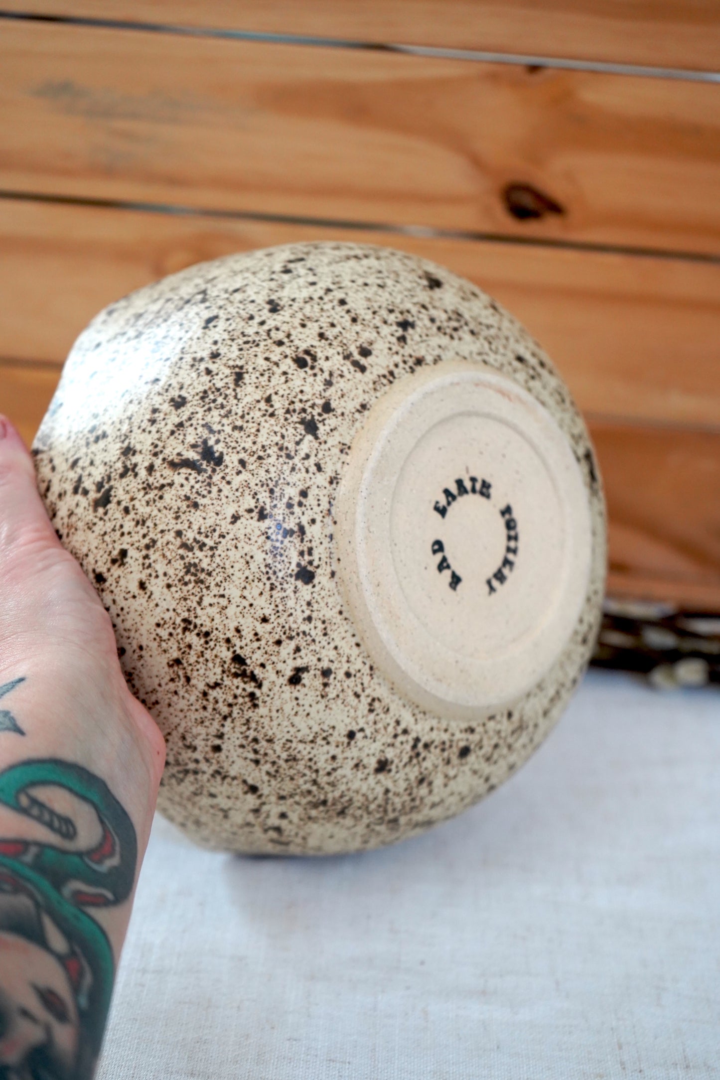 Scalloped bowl
